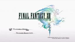Final Fantasy Versus XIII Title Screen